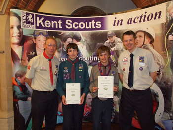Chief Scout Gold Award Presentations 2007